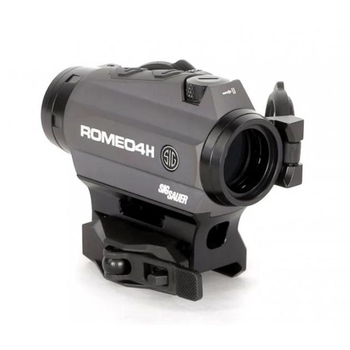 Коллиматор прицел коллиматорный SIG Optics ROMEO4H RD, BALLISTIC CIRCLE QUADPLE, 0.5 MOA ADJ, GRAPHITE