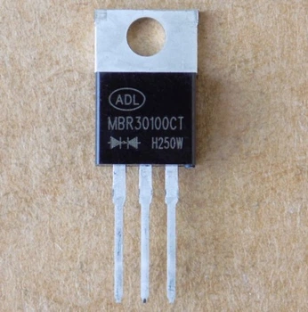 Диод Шоттки MBR30100CT ( замена для S30M60C , 30CTQ100 , 30CTQ035 )(30A,100V) , TO220-3pin