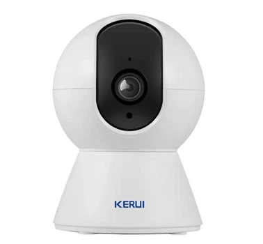 Поворотная IP WIFI (3 MP) камера видеонаблюдения видеоняня со звуком Kerui K529 Tuya