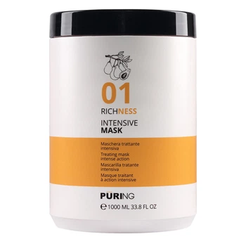 Маска интенсивного действия для сухих и поврежденных волос Puring 01 Richness Intensive Mask, 1000 мл