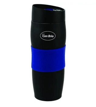Термокружка Con Brio CB-366 Blue 380мл черно-синий