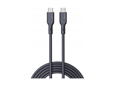 Кабель AUKEY Type-C/Type-C 100W 1.8m (CB-SCC102) чорний