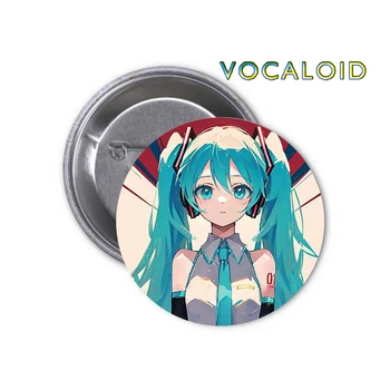 Значок Vocaloid Hatsune Miku Вокалоид Мику Хацунэ #07
