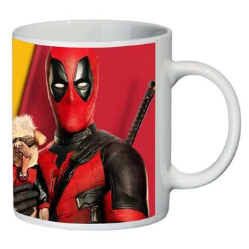 Чашка Дедпул и Росомаха (кружка supercup Deadpool Wolverine 0027)