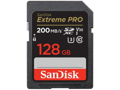 Карта пам'яті SanDisk 128 GB SDXC UHS-I U3 V30 Extreme PRO (SDSDXXD-128G-GN4IN)