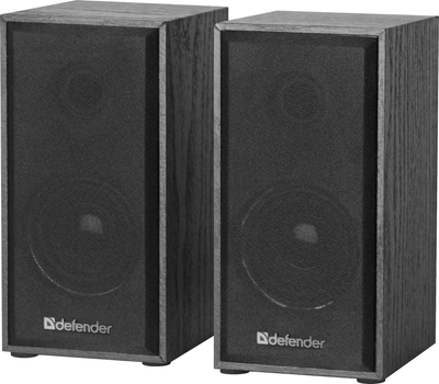 Комп'ютерні колонки Defender SPK 240 6Вт 2.0 Дерево USB Black (65224)