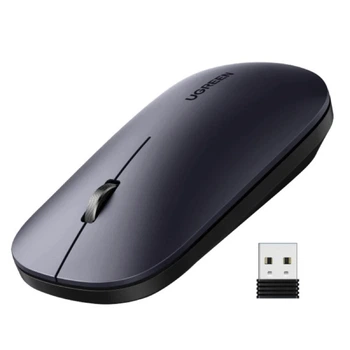 Беспроводная бесшумная мышь UGREEN MU001 2,4 ГГц 4000 dpi 1×AA (1E14C21CE664)