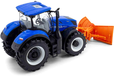 Traktor BBurago New Holland T7.315 HD z pługiem (4893993440818)