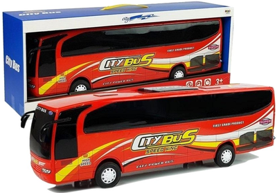 Autobus miejski Leantoys 5767 54 cm Czerwony (1818812676929)