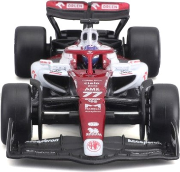 Металева модель автомобіля Bburago Alfa Romeo Team ORLEN C42 Bottas 1:43 (4893993380688)