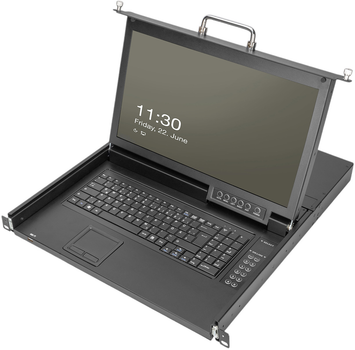 KVM-консоль Digitus 1U 17" TFT 16x HDMI (DS-72220-7US)