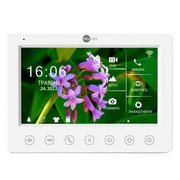 Видеодомофон NeoLight KAPPA+ HD WF White с детектором движения и записью видео