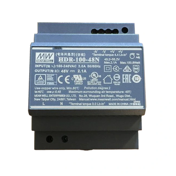 Блок живлення MeanWell HDR-100-48N (48B 2.09А для монтажу на DIN рейку)