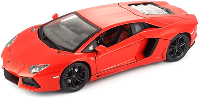 Metalowy model samochodu BBurago Lamborghini Aventador LP 700-4 1:18 Czerwony (4893993110339)