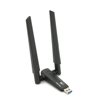 Бездротовий мережний адаптер Wi-Fi-USB LV-UAC21, AC600, з подвійною антеною, 802.11 a / с, 600MB, Box