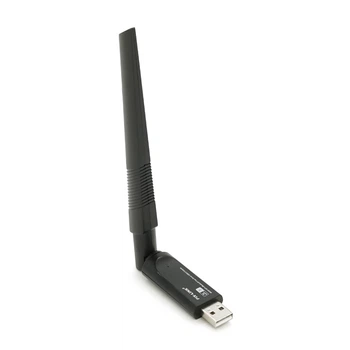Бездротовий мережний адаптер Wi-Fi-USB LV-UAC24BD, RTL8811CU, Bluetooth, з антеною, 802.11 a / b / g / n, 650Mbps, Box