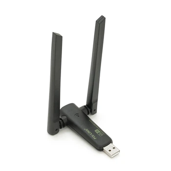 Бездротовий мережний адаптер Wi-Fi-USB LV-UAC23D, RTL8811CU, з подвійною антеною, 802.11 a / с, 600Mbps, Box