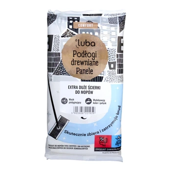 Luba Comfort влажные салфетки XXL для мытья деревянного пола 12 шт.