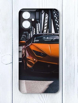 Чохол на Samsung Galaxy A06 (A065) Авто помаранчеве (принт 237)