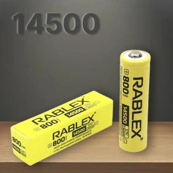 Аккумулятор 14500 литий-ионный Rablex Li-lon 800 mAh, З.7V