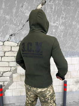 Тактическая флисовая кофта ЗСУ Olive XXXL