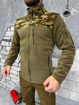 Тактична флісова кофта з кріпленням для шевронів Nord Fleece Polartec Multicam S