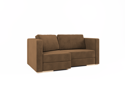 Маленький диван Sita two long Velor Herbal Honey 205x110 см