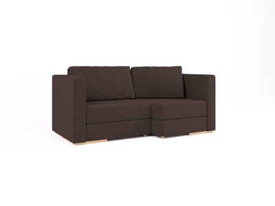 Маленький диван Sita two long Queens Chocolate 205x110 см