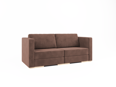 Диван двомісний - Sita 2 Velor French Rose Wood 220x90x75 см
