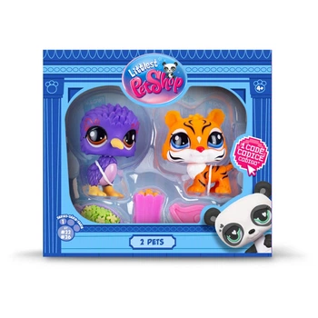 Ігровий набір "Смакові вподобання" Littlest Pet Shop 00528 аксесуари та 2 фігурки