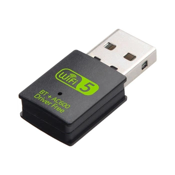 Wi-Fi + Bluetooth 4.2 адаптер USB 600M 2.4G/5G AC