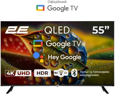 Телевізор 2E QLED 55" 2E-55A77Q