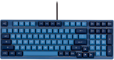 Клавиатура Akko 3098B Ocean Star RGB CS Jelly White Hot-Swap (6925758615204) Blue