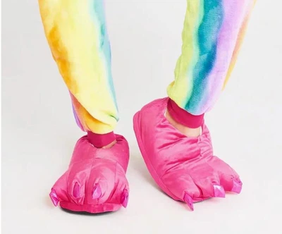 Тапочки-кигуруми Когти Лапы Монстра Для Девочки My Kigu Домашние Мягкие Плюшевые Малиновый 39-41 (Д13047)