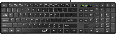 Клавіатура Genius SlimStar 126 Black USB (31310017407)