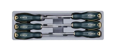 Набор отверток Torx с отверстием 6 пр. Force 2061T F
