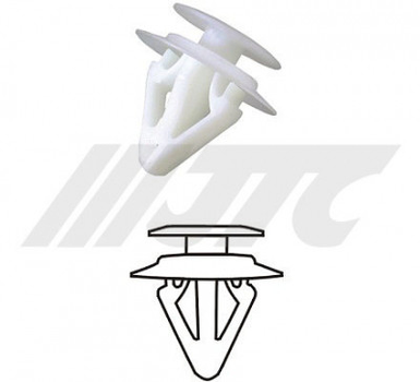 Автомобільна пластикова кліпса для оббивки MAZDA (100 од .) RD38 JTC