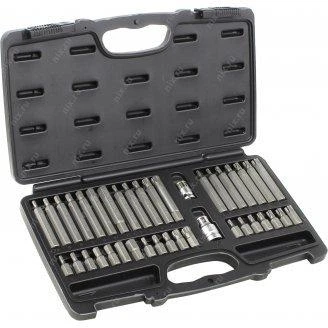 Набір біт TORX,HEX,SPLINE 40ед. (чорний) 3965 JTC
