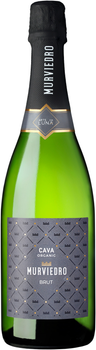 Вино ігристе Murviedro Cava Brut Organic біле брют 0.75 л 11.5 % (8410388014520)