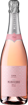 Вино ігристе Murviedro Cava Brut Organic Rose рожеве брют 0.75 л 12% (8410388014568)