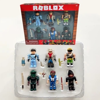 Игровой набор фигурки Roblox: 6 героев с оружием Роблокс (55683-4)