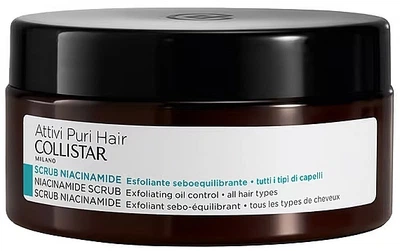 Скраб для очищения кожи головы - Collistar Attivi Puri Hair Niacinamide Scrub Exfoliating Oil Control 250ml (1222454-1376159850-2)
