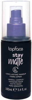Спрей-фиксатор макияжа "Stay Matte" - TopFace Fixing Spray 100ml (1207893-1098420921-2)