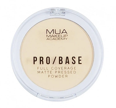 Компактная матирующая пудра для лица - MUA Pro-Base Full Coverage Matte Pressed Powder 110 (6.5g) (1227524-1732221569-2)