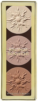 Палитра для контурирования - Physicians Formula Bronze Booster Glow-Boosting Strobe and Contour Palette Matte Sculpting Palette Light/Medium (9g) (1033166-1368793-2)