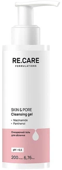 Очищающий гель для лица - Re.Care Skin & Pore Cleansing Gel 200ml (200ml) (1209758-1311328676-2)