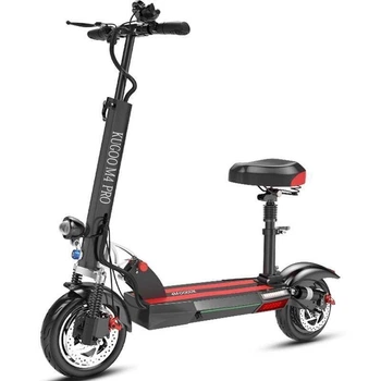 Электросамокат с сиденьем Kugoo M4 PRO (AOVO) Черный