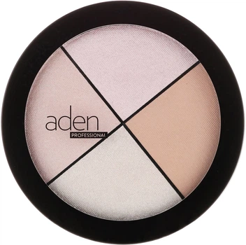 Палетка хайлайтеров Aden Highlighter Palette 22g (22 г) (853808-777058-2)