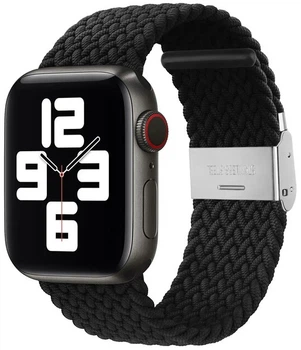 Ремінець Drobak Braided Solo Loop для Apple Watch Series 10 / 11 42mm Black (818144)