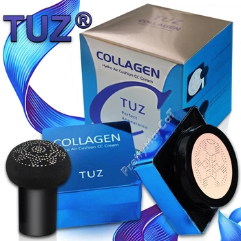 Тональний крем-кушон для обличчя з колагеном TUZ Collagen Hydro Air Cushion CC Cream, 15 г Тон № 2